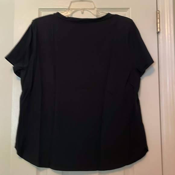 Ann Taylor Pima Cotton V-Neck Tee, Size XL - Picture 5 of 5